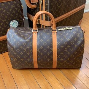 Louis Vuitton Boston keepall 45 Travel Bag.